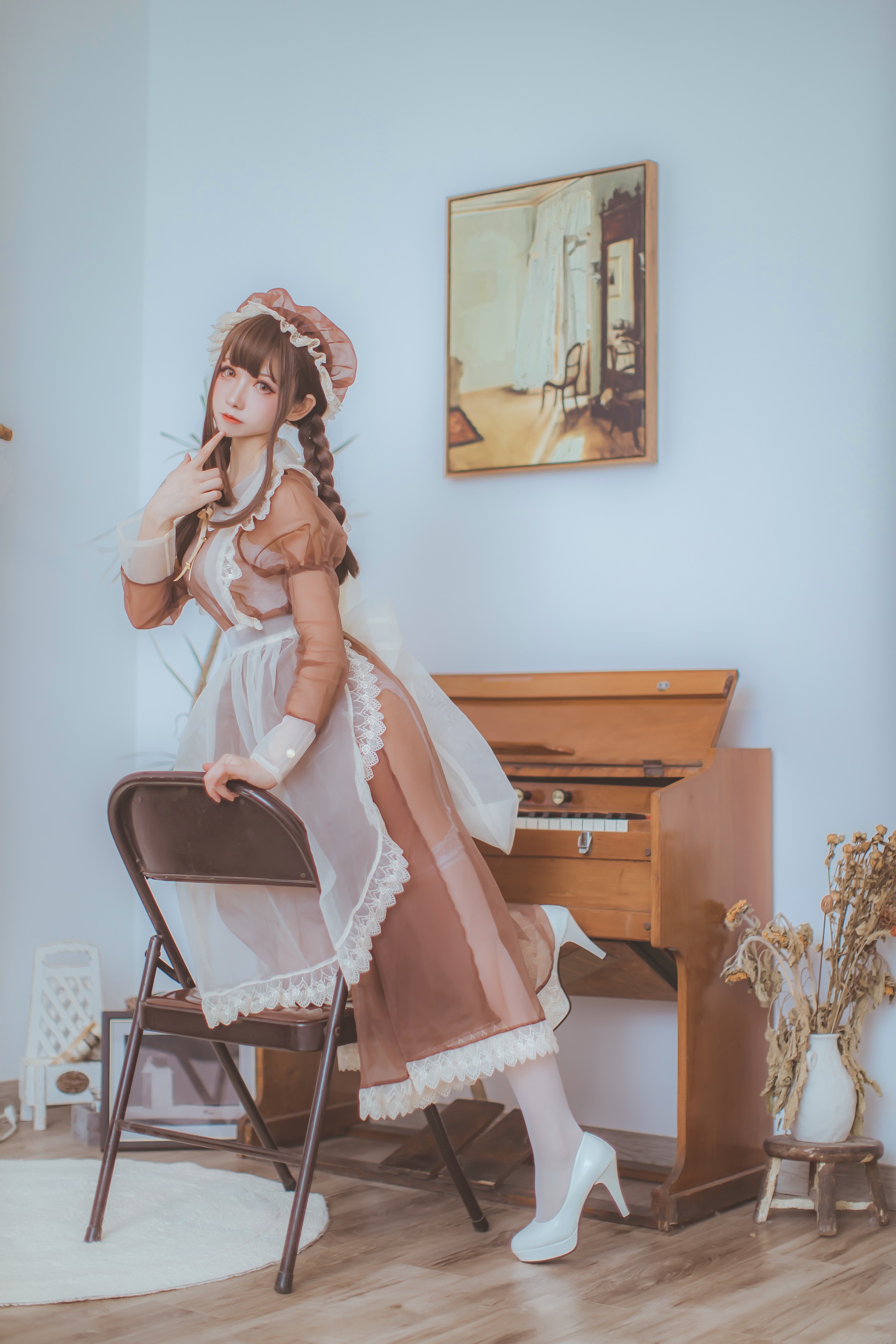 coser衣衣 - NO.005 透明女仆 [31P]-XikXak